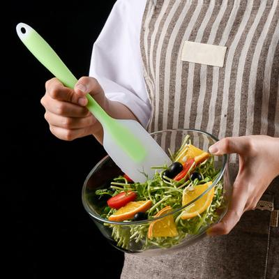 Spatola in Silicone Resistente al Calore Raschietto per Pentole in Vetro per Cottura al Forno Cucina Antiaderente Lavabile in Lavastoviglie Strumento Essenziale da Cucina per Mescolare Spalmare
