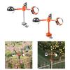 Practical Bird Scare Reflective Device Wind Powered Spinner 360 Rotary Outdoor Bird Deterrent for Vegetable Fields and Rooftops