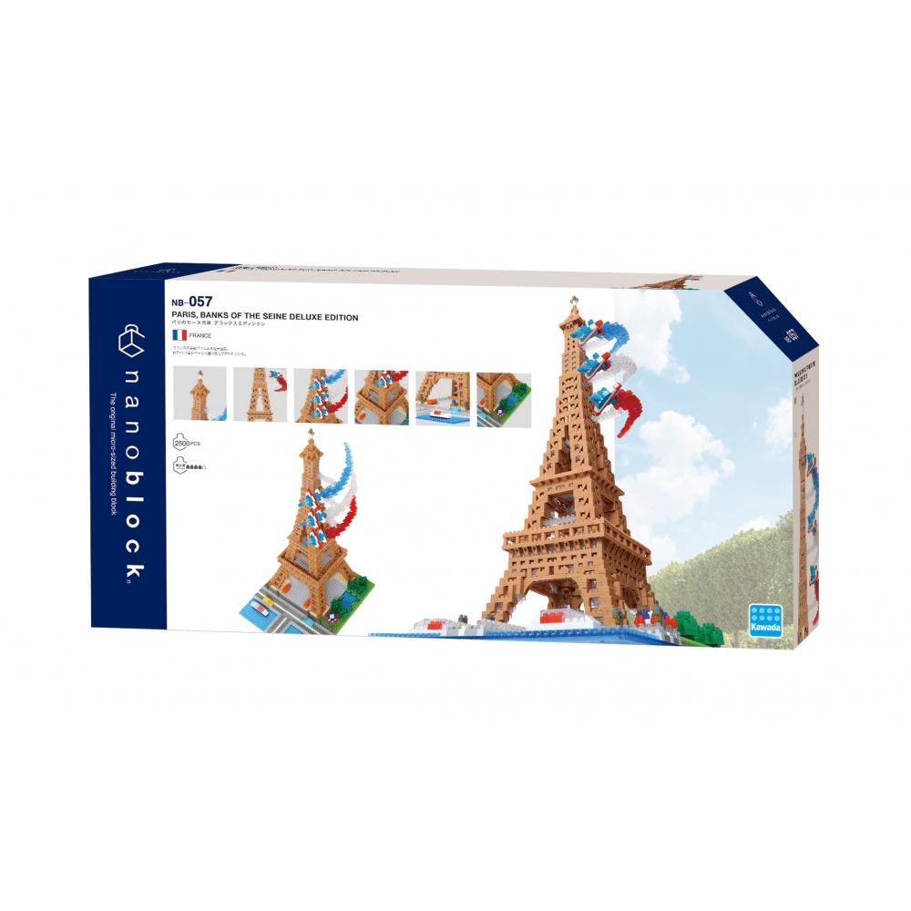 Kawada Nanoblock Nanoblock Paris Banks of the Seine Deluxe Edition NB-057