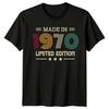 Made In 1970 Mens T Shirt 56th Birthday Gift Vintage Fiftysix Year Old Unisex T-Shirt