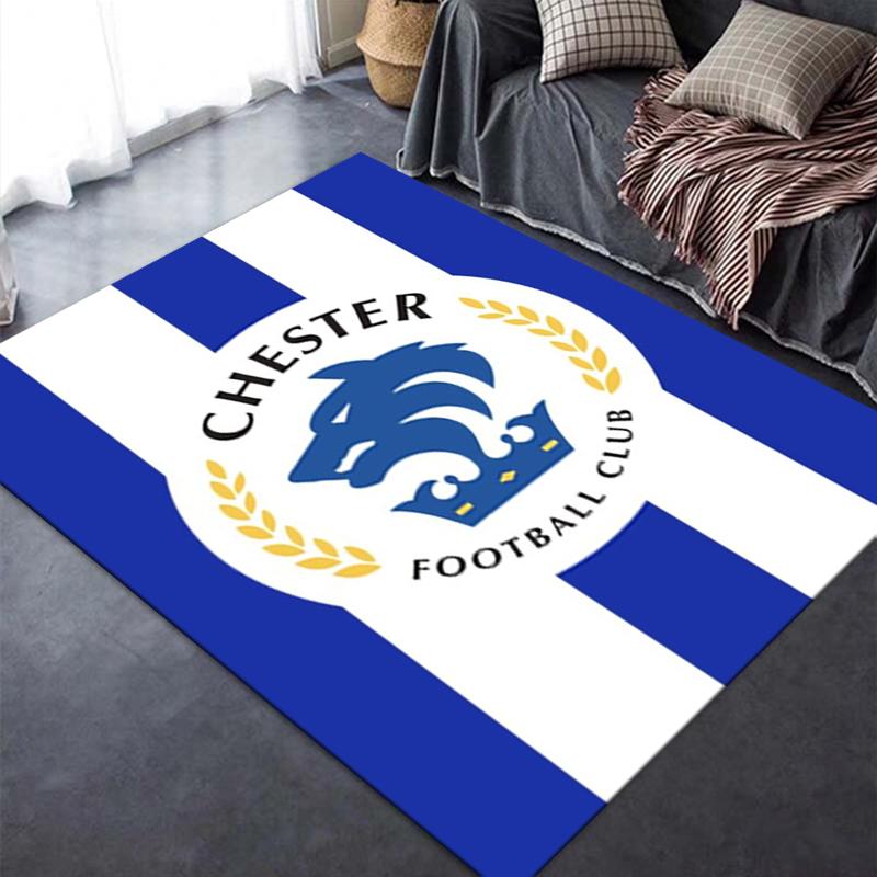 2025 New Chesterfield F.C Carpet Rug for Living Room Bedroom Home Sofa Decoration,Kids Play Non-slip Floor Mat