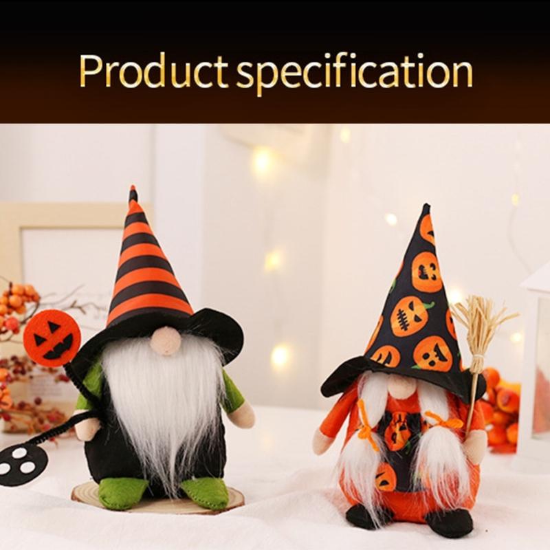 Halloween  Faceless Doll Small Decoration Halloween Dwarf Party Decorations for Festival Party Tree Decorations