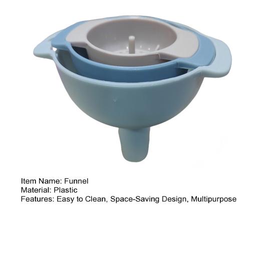 Küchentrichter zum Befüllen von Flaschen Küchentrichter mit abnehmbarem Siebfilter BPA-frei