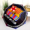 FC Barcelona  Pattern, Automatic Folding Umbrella, Portable and Foldable Design, 8 Ribs, a Christmas or Birthday Gift.