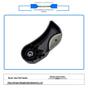 BMW 1/3 Series F20/F35 Engine Hood Release Lever Cover