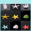 Cartoon Style Resin Coral Decorations For Turtle Tanks