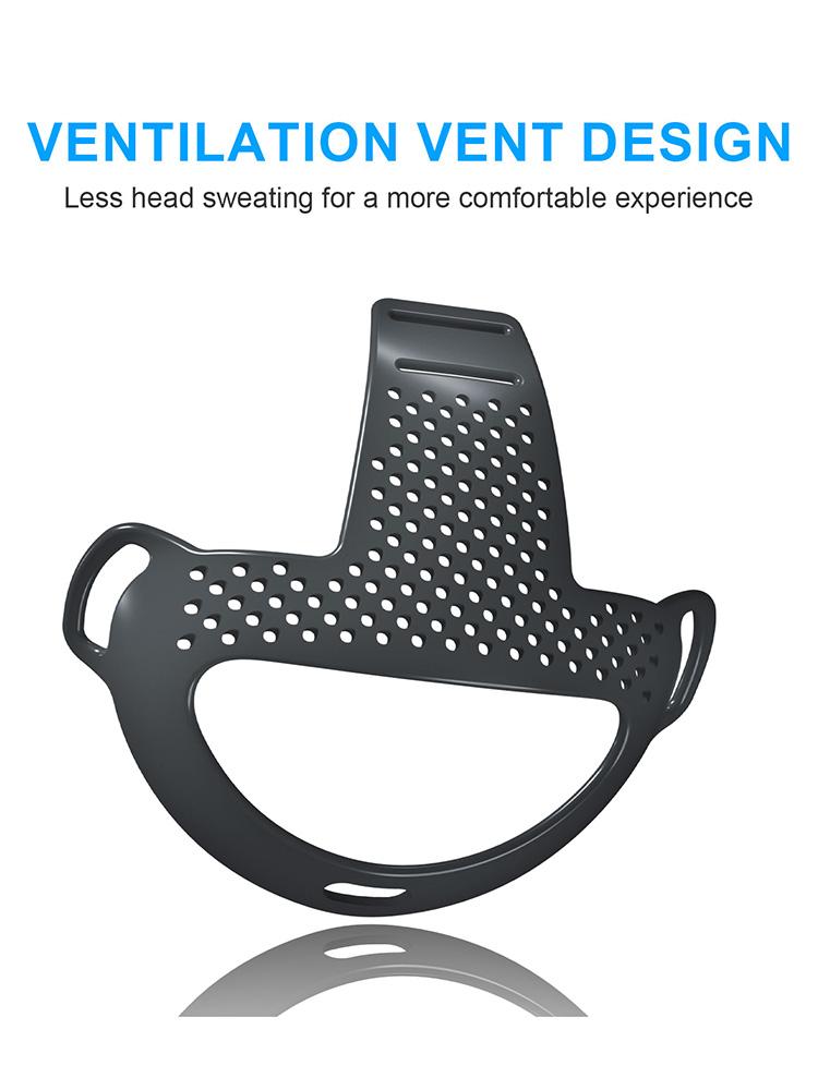 TPU Head Cushion Replacement Headset Strap Pad Reduce Pressure Comfortable Compatible with Meta Quest 3 VR Headset