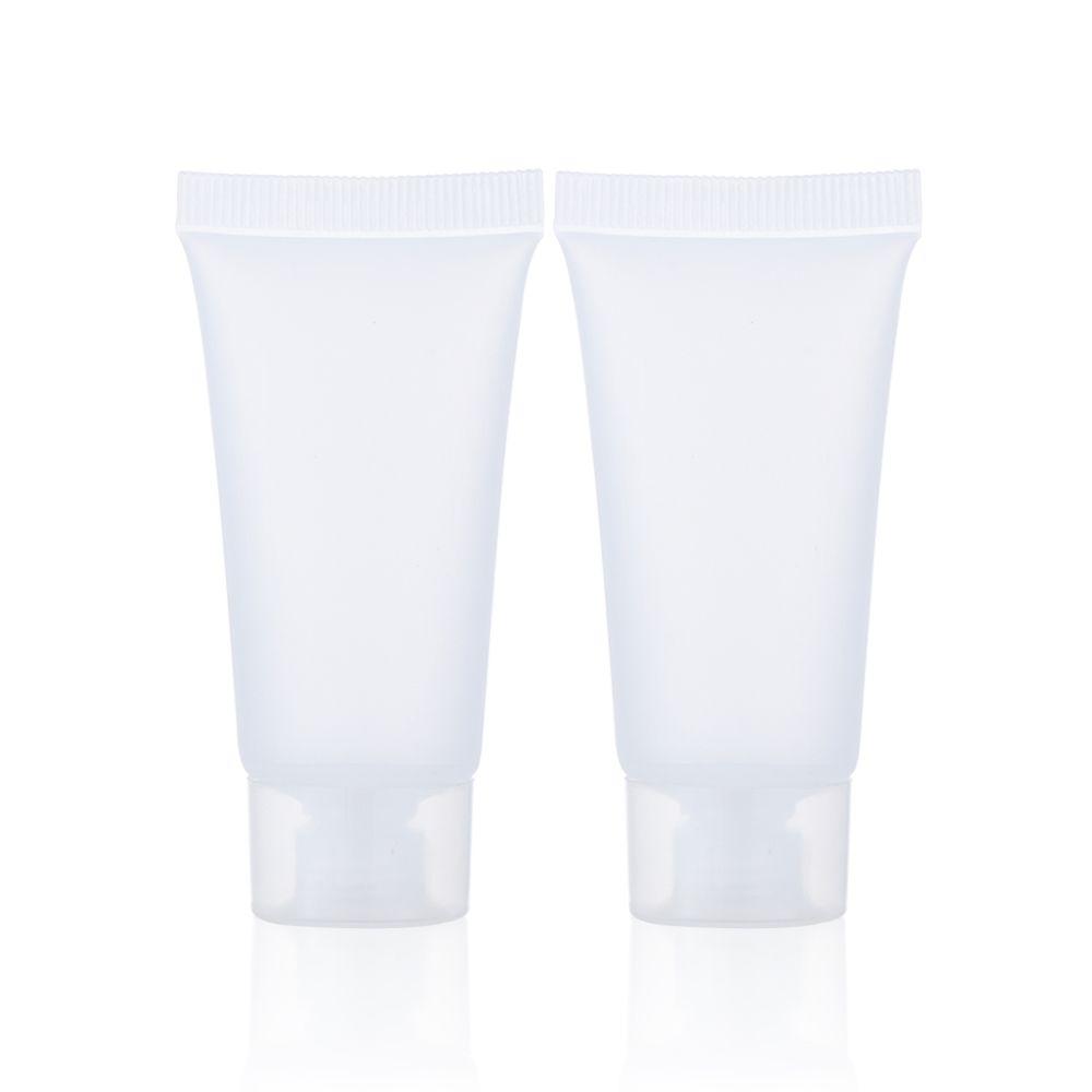 2PCS Makeup Tool Squeeze Containers Travel Size Lotion Packing Shampoo Holder Cream Tube Refillable Bottle