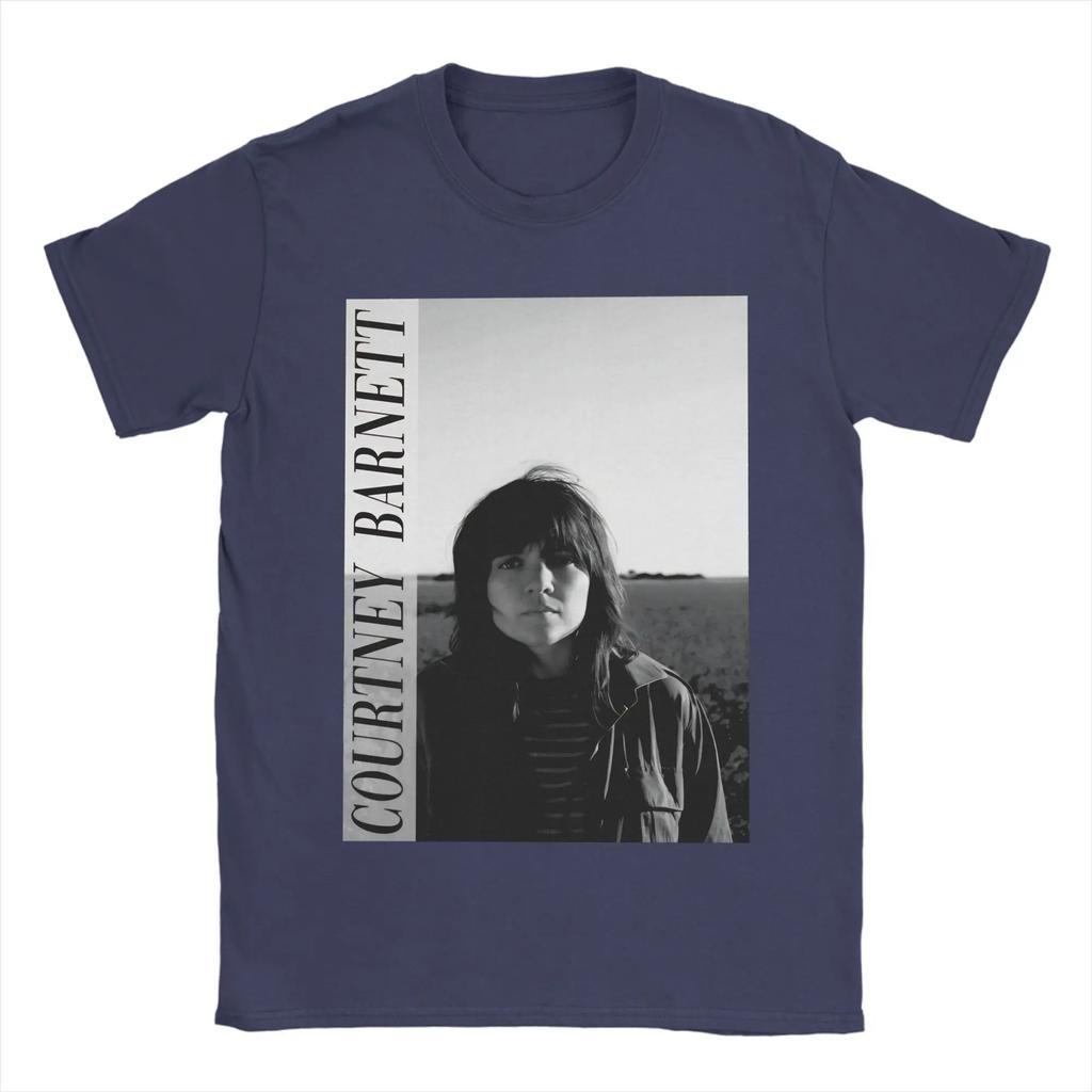 Courtney Barnett Australian Singer Tshirt For Unisex Vintage 100 Cotton Tees Crew Neck Short Sleeve T Shirt Graphic Clothes