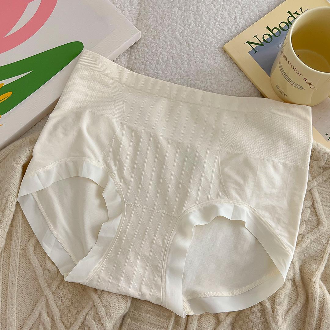 

Трусики для женщин, антибактериальные трусы, женские трусы с высокой талией, бесшовное нижнее белье, дышащие бесшовные брюки для девочек для женщин One Size