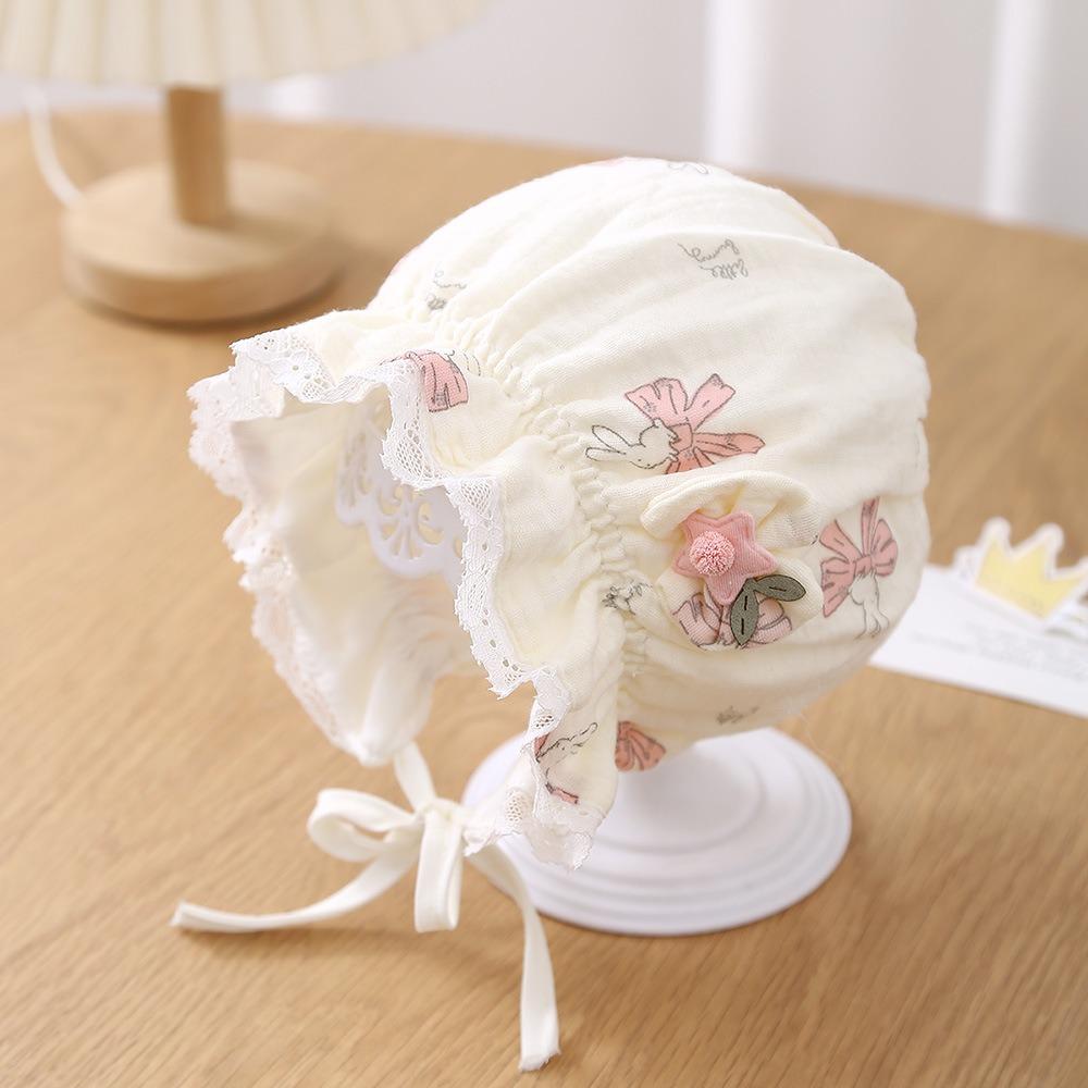 Breathable Baby Girl  Bonnet 0-12M Fisherman Hat 2025 Baby Sun Hat  Spring Autumn