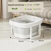 Huinizi Portable Deep Foot Spa with Massage, Stand & Lid