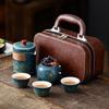 Portable Ceramic Travel Tea Set
