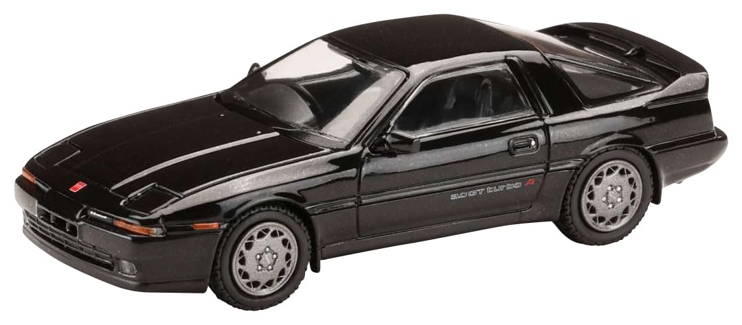 

HJ64 Toyota Supra TURBO A Черный перламутр Готовое изделие 1/64 (А70) 3.0GT