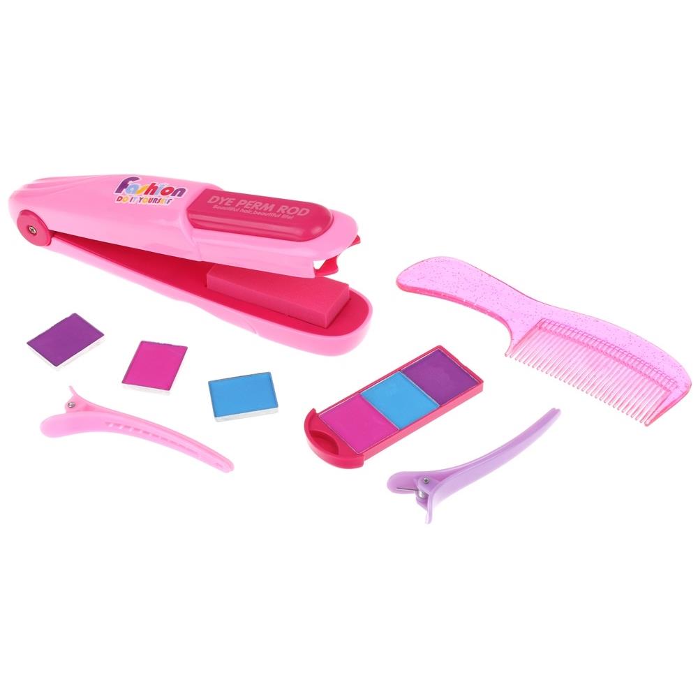 Set de Craies pour Cheveux Redresseur Coloration Peinture Mèches Accessoires
