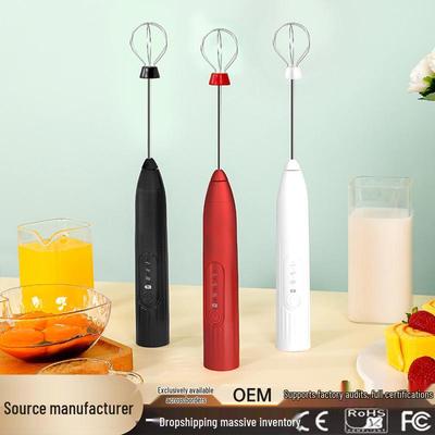 Kabelloser Handheld Elektrischer Eieraufschläger & Milchaufschäumer Mixer