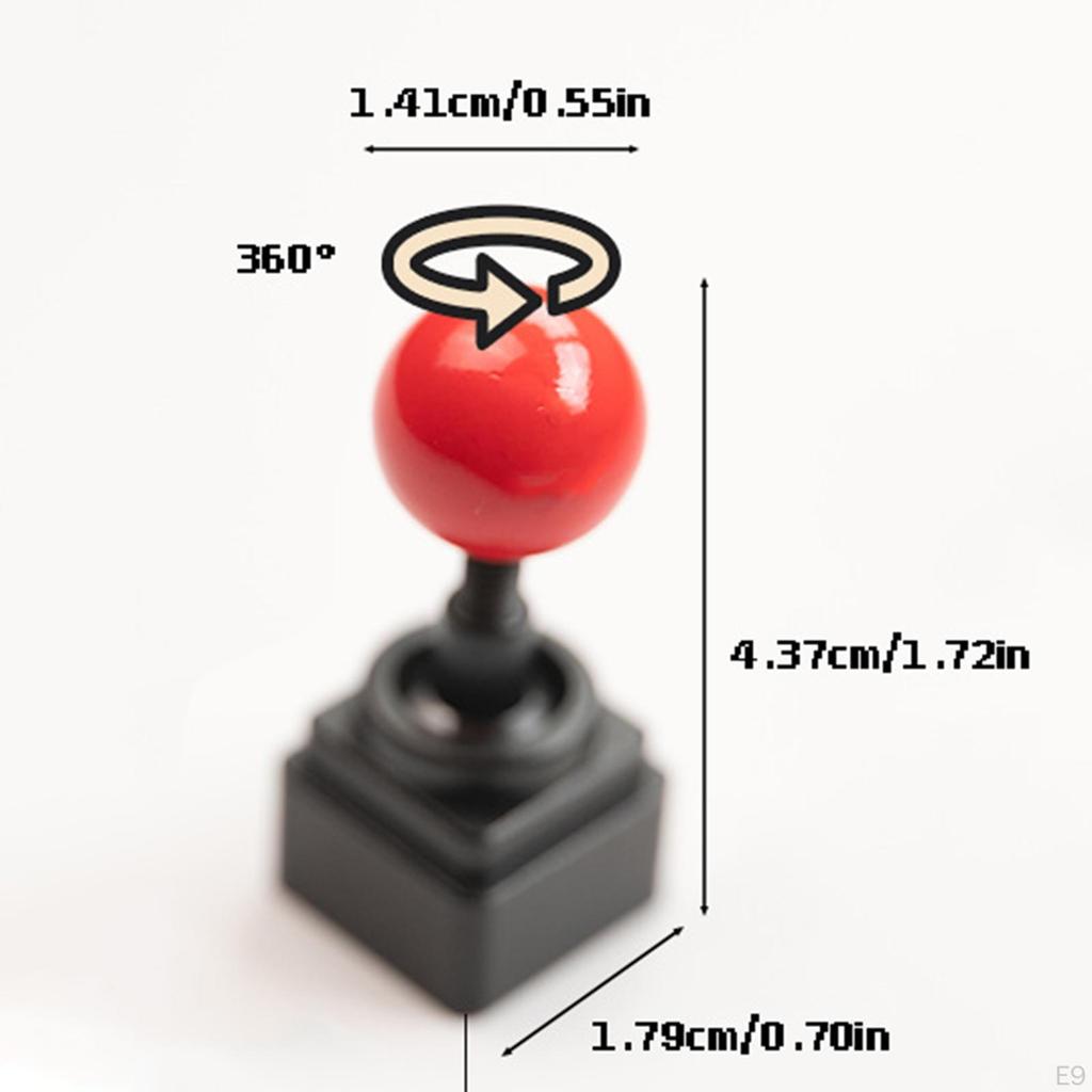 Keycaps Computer Accessories Vintage Design Degree Rotation Ball Gifts Professional with Storage Box