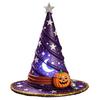 1/3Pcs Witch Hat Night Light LED Halloween Party Decoration Multipurpose Spooky Fun Light-Up Witch Hat Ornament