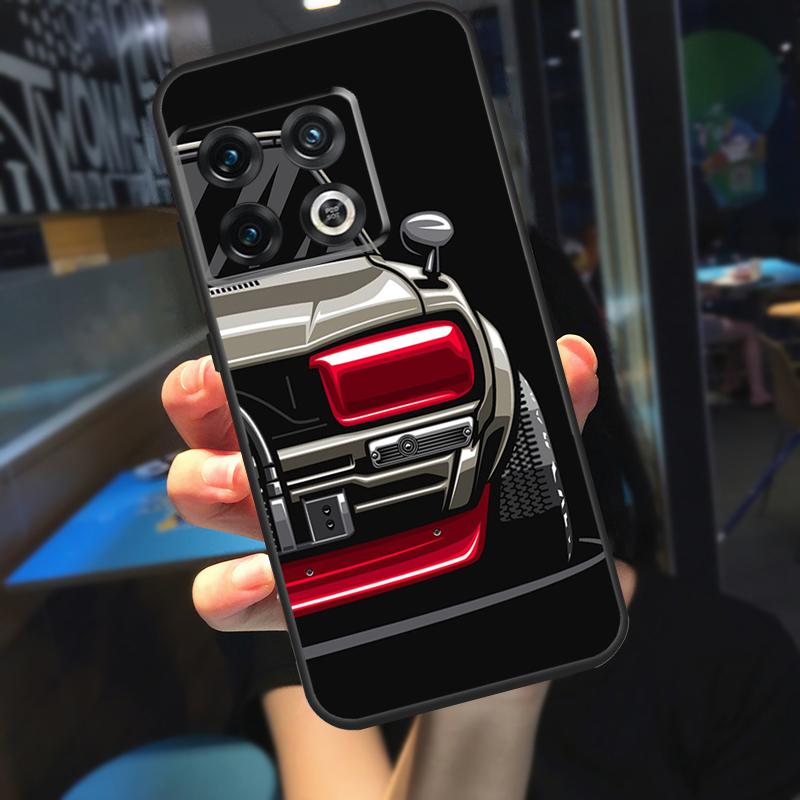 Carcasă pentru mașină sport JDM Japonia pentru OnePlus Nord 2 2T CE N10 N20 N300 OnePlus 9 Pro 10 Pro 8T 9R 9RT 10T Ace Cover
