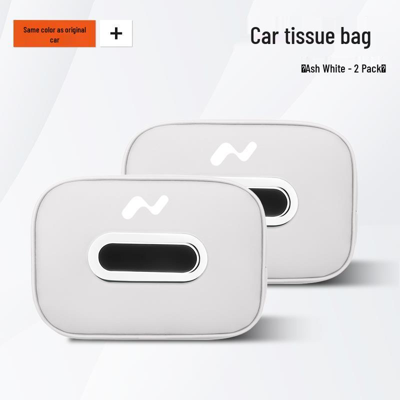 L60 Car Tissue Box Seat Back Storage Bag