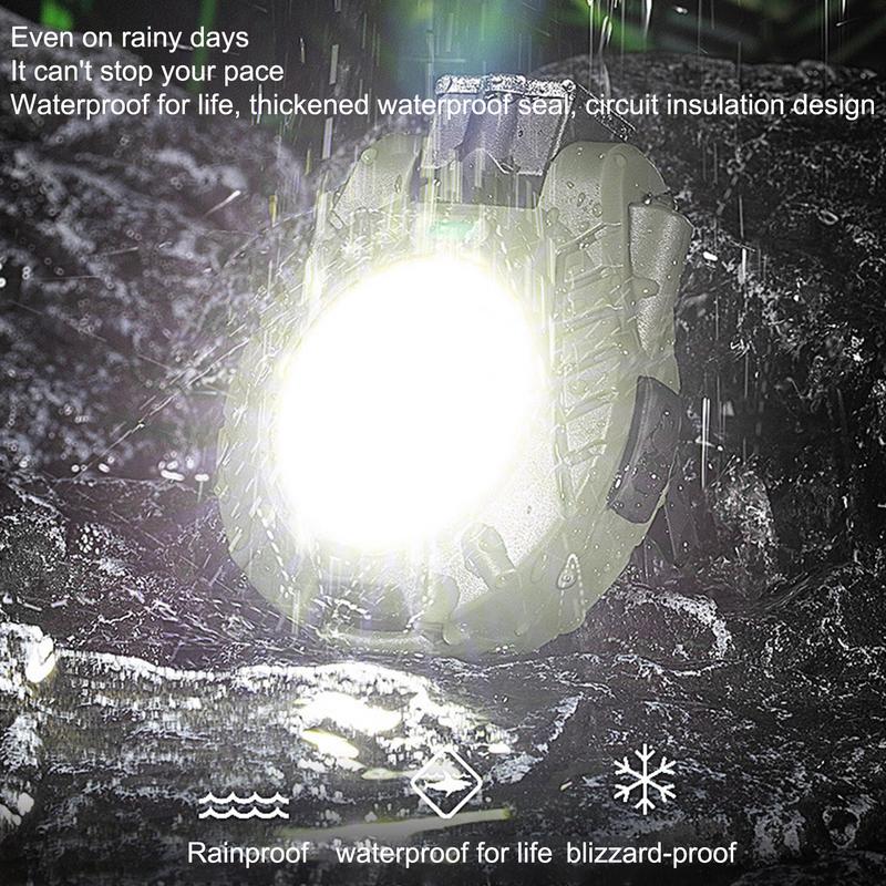 Hand-Free Hat Flashlight Waterproof 250 Lumen LED Har Flashlight With Bottle Opener Outdoor Lighting Equipment For Hiking