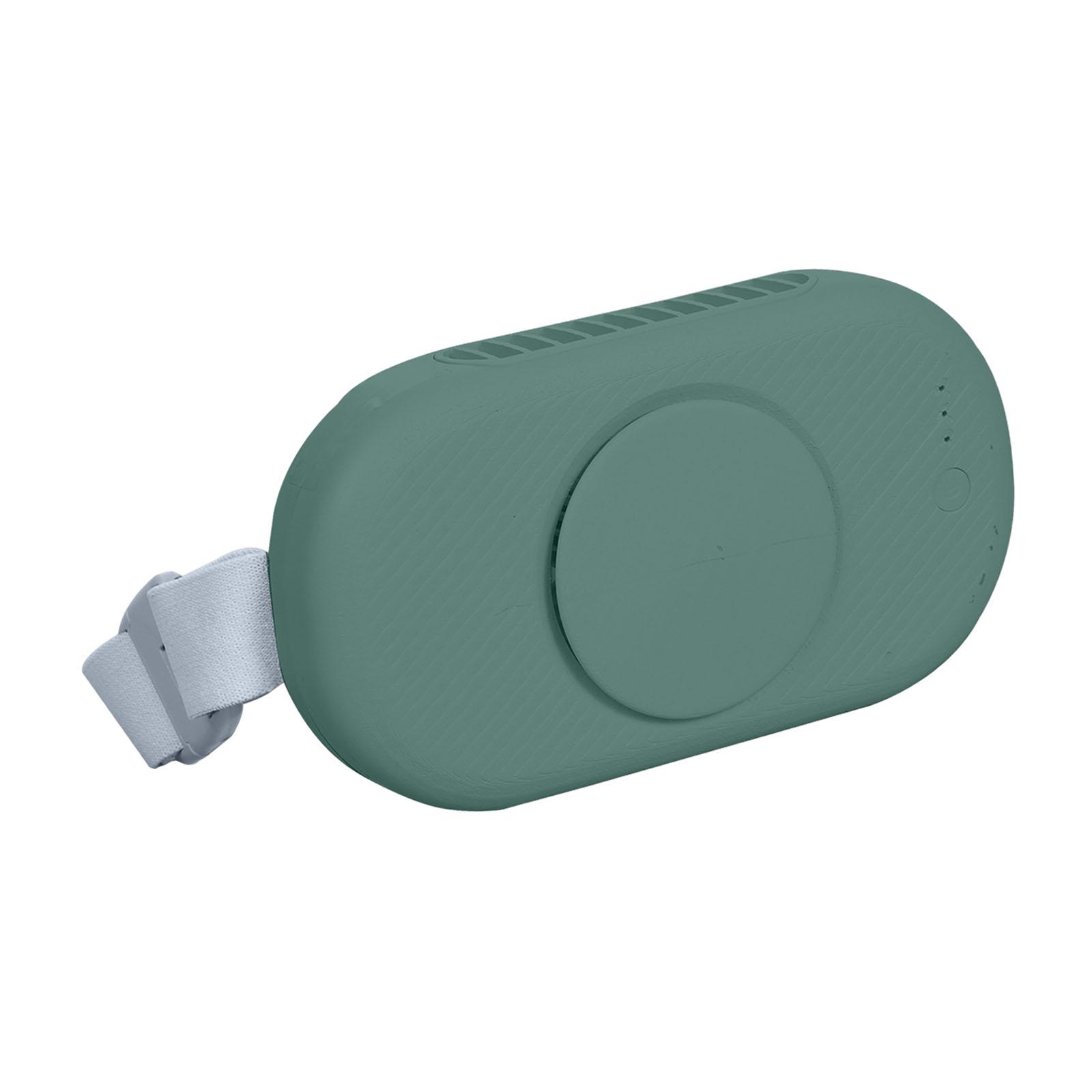 Портативный поясной вентилятор, удобный, перезаряжаемый, практичный, 3 скорости, регулируемый персональный вентилятор для бега, дома, на ферме, для верховой езды, работы на открытом воздухе