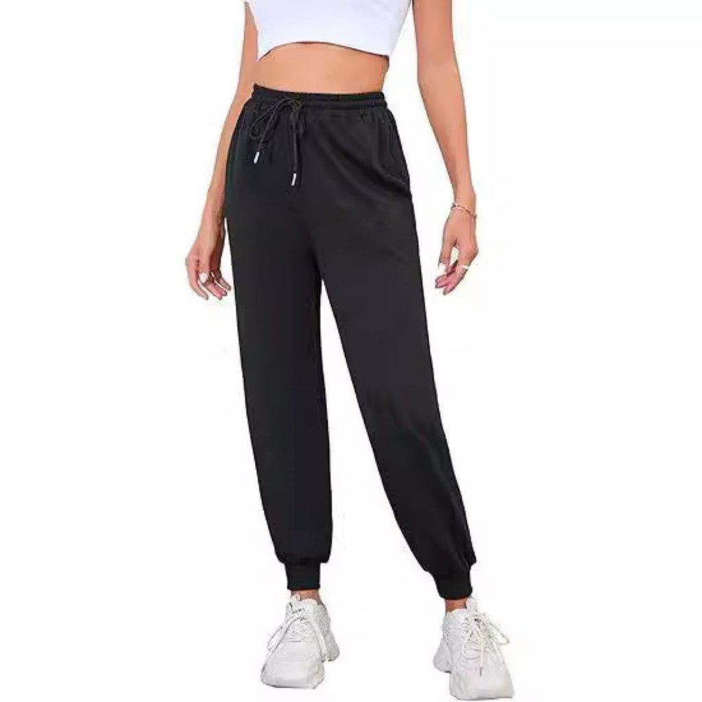 

Однотонные женские брюки с карманами, длинные, с завышенной талией, свободные, повседневные брюки для женщин, осень-зима, торговая независимая станция S