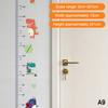 Cartoon Height Measurement Wall Sticker Accurate Clear Scale Up To 200Cm Removable Perfect For Kids Bedroom Nursery Home Decor