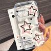 Korean Cute Y2k Star Transparent Phone Cases For IPhone 17 Pro Max 16 15 11 13 14 Pro Max Plus 17 Air 12 Mini 16E IPhone17 Cover