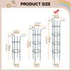 Plants Trellis Multifunctional Vertical Indoor Outdoor for Patio Vines Roses 160cm
