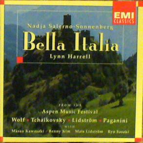 

CD SALERNO-SONNENBERG; HARRELL - Bella Italia 724355616326 EMI Classics 1997 US Classical Used