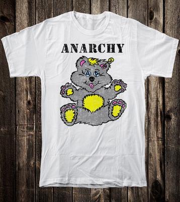 Retro Punk Tee T Shirt Seditionaries Boy London NEW Anarchy Teddy Bear Unisex T-Shirt
