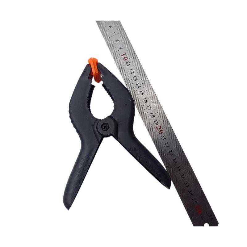 Nylon Woodworking Spring Clamp - A-Type, 2" & 4" Plastic Background Fixing Clips