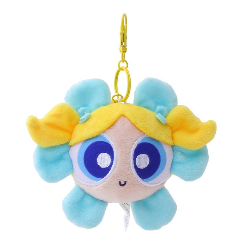 Adorável Chaveiro de Pelúcia das Meninas Superpoderosas Flor Fofa em Forma de Flor de Desenho Animado Presente 12cm