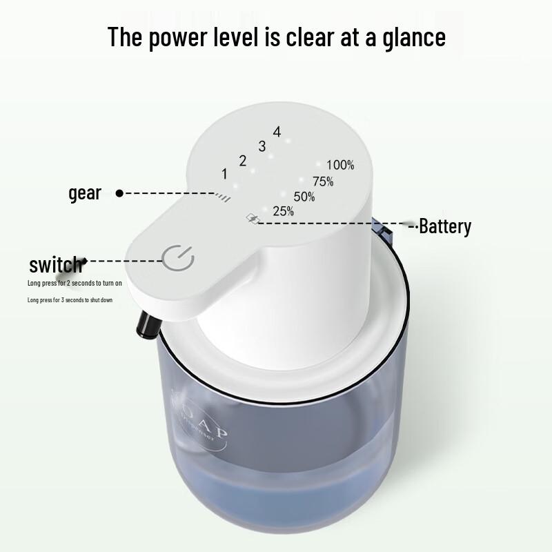 Shengbai Wall-Mounted Automatic Sensor Soap Dispenser