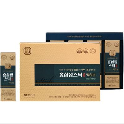 Hansamin Red Ginseng Extract Stick Active 32p, 320ml, 1 Set