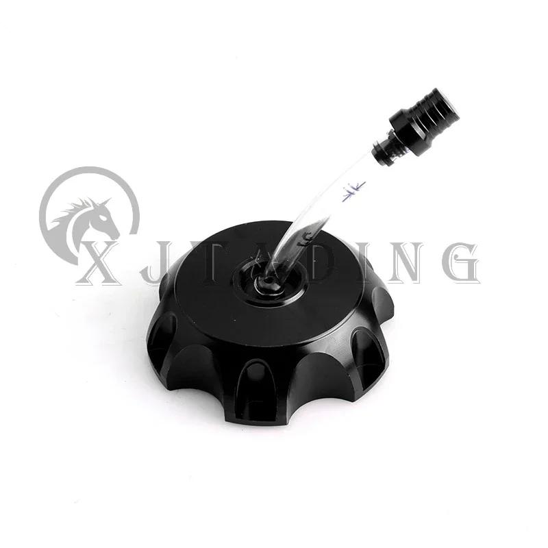 CNC Aluminum Gas Fuel Tank Cap Cover For Kayo Bse Chinese CRF TTR KLX 110 50 70 90 125 140 150 160 190 CC Dirt Pit Bike Parts