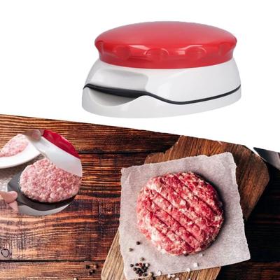Haushalt Verstellbarer Hamburger Patty Maker Antihaft Rund Burger Fleischpresse DIY Manuelle Pattypresse Form Barbecue