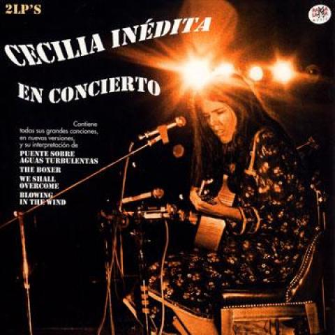 LP Record CECILIA INEDITA - En Concierto (2LP) VO00011 Ramalma Music 2011 Europe Latin