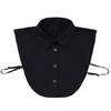 Detachable Collar For Women And Men Polyester Square Collar Plus Size Unisex Layering Accessory