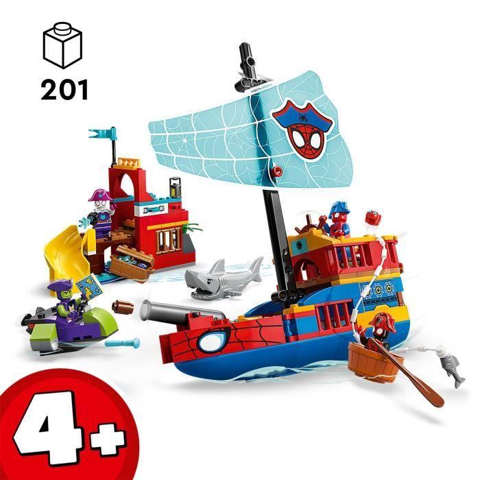 LEGO Marvel 11208 Spidey en zijn Buitengewone Vrienden Het Piratenschip van het Spidey Team