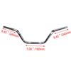 Motorcycle 22mm Handlebars Vintage Steering Wheel Universal Fit for Most Motorcycles Triumph Scrambler Tracker Scooter