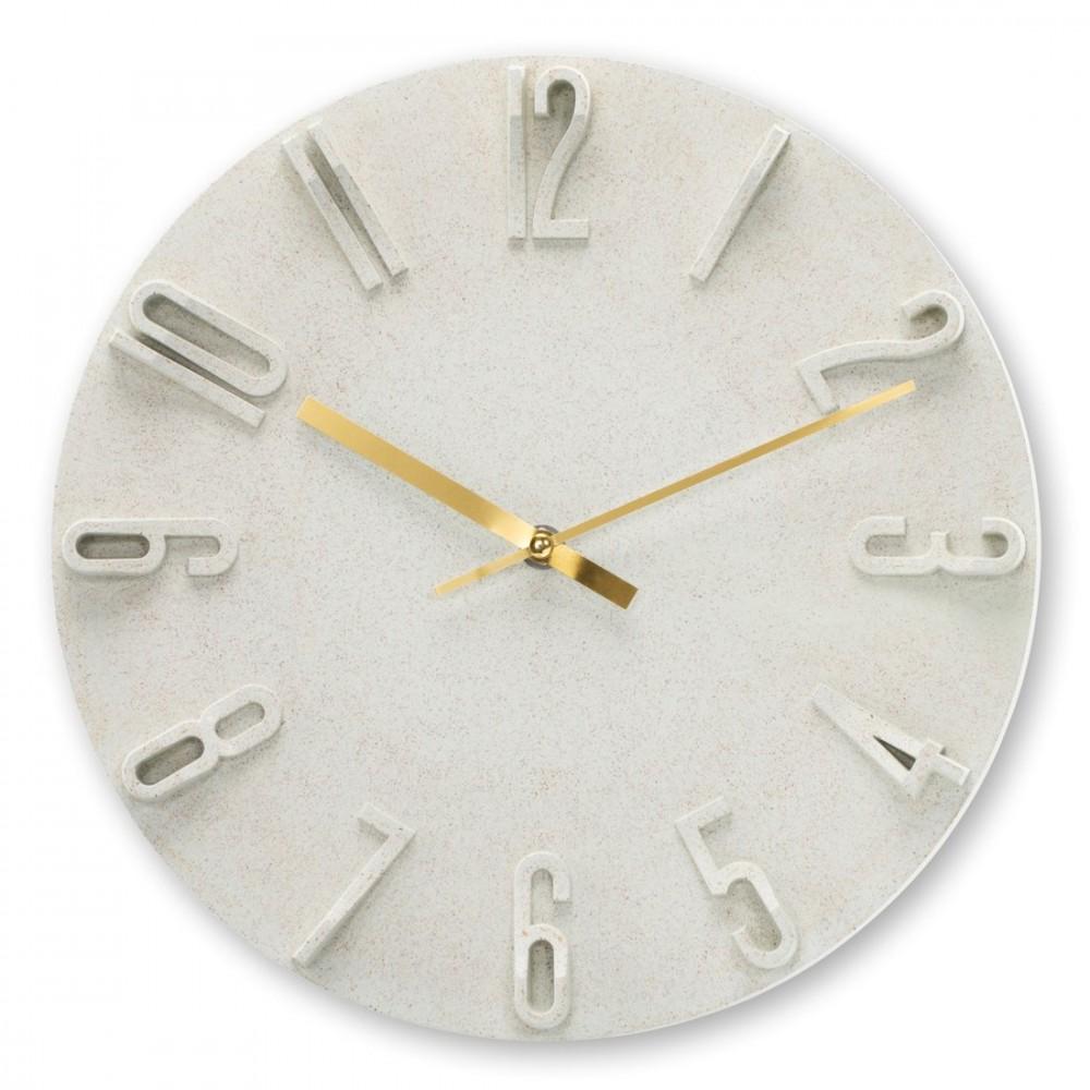 corfu wall clock 30cm beige