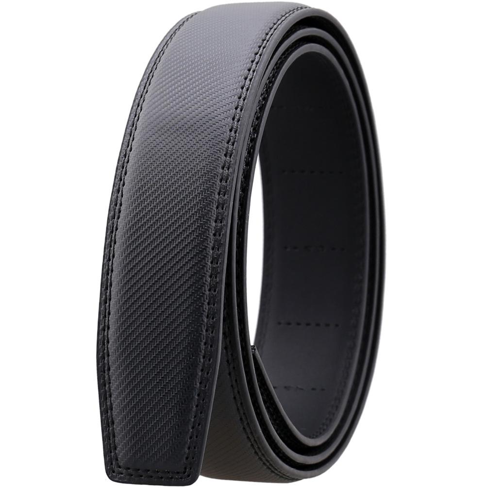Mary Automatic men s belt strip 3.5cm wide automatic belt strip, simple commuter belt strip 110-130CM