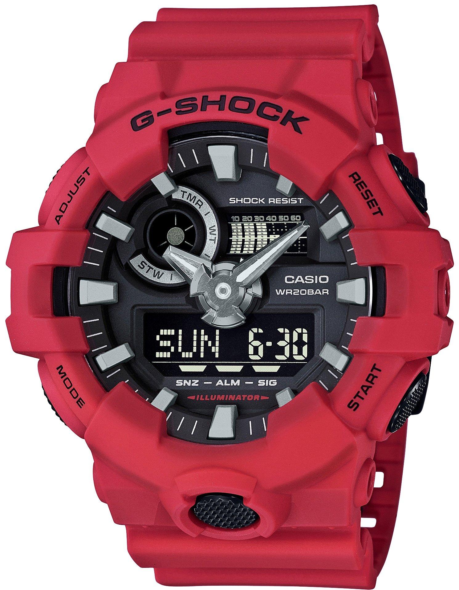 

Casio Красные часы G-SHOCK GA-700-4AJF