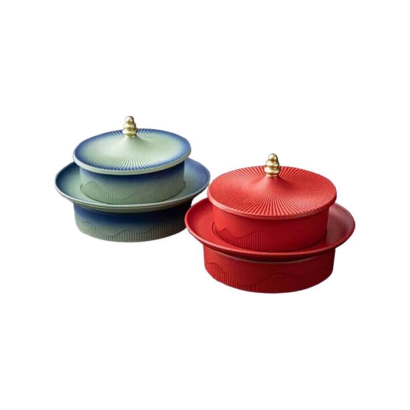 Forbidden City Style Ceramic Tea Set