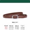 Women's Fashionable Cowhide Waist Belt - High-End, Versatile Accessory