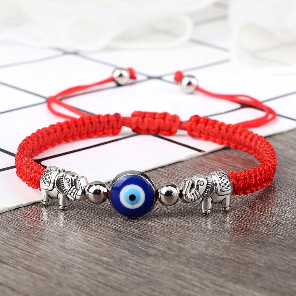 Friendship Flower Woven Braided Tortoise Hand Rope Lucky Bracelet Demon Eye Bracelet For Women