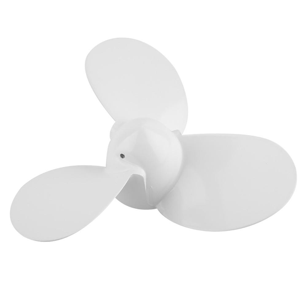 7 1/4 5‑A 3 Aluminum Propeller Aluminum 3 Blades Propeller for Hangkai 3.5HP Boat Outboard Motor