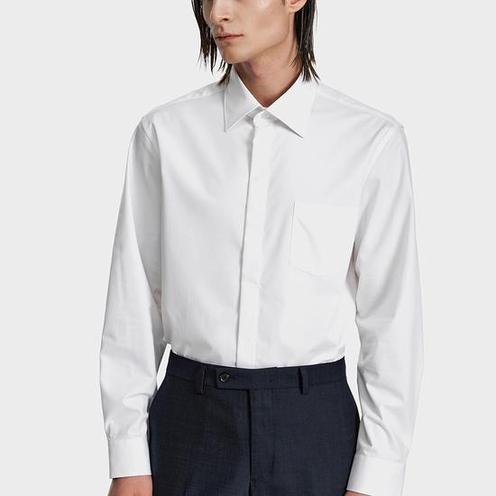 Giosongjiog Cutaway Collar Dress Shirt White ZG2DS235WH